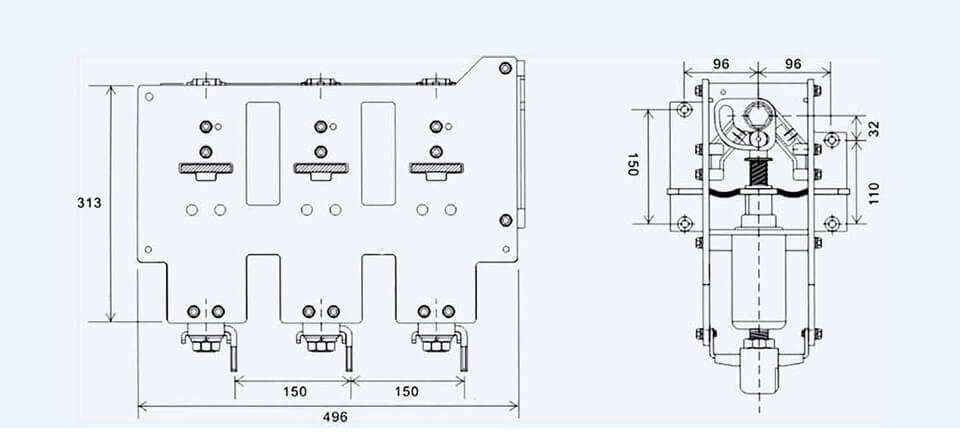SF6 RMU Vacuum-circuit-breaker